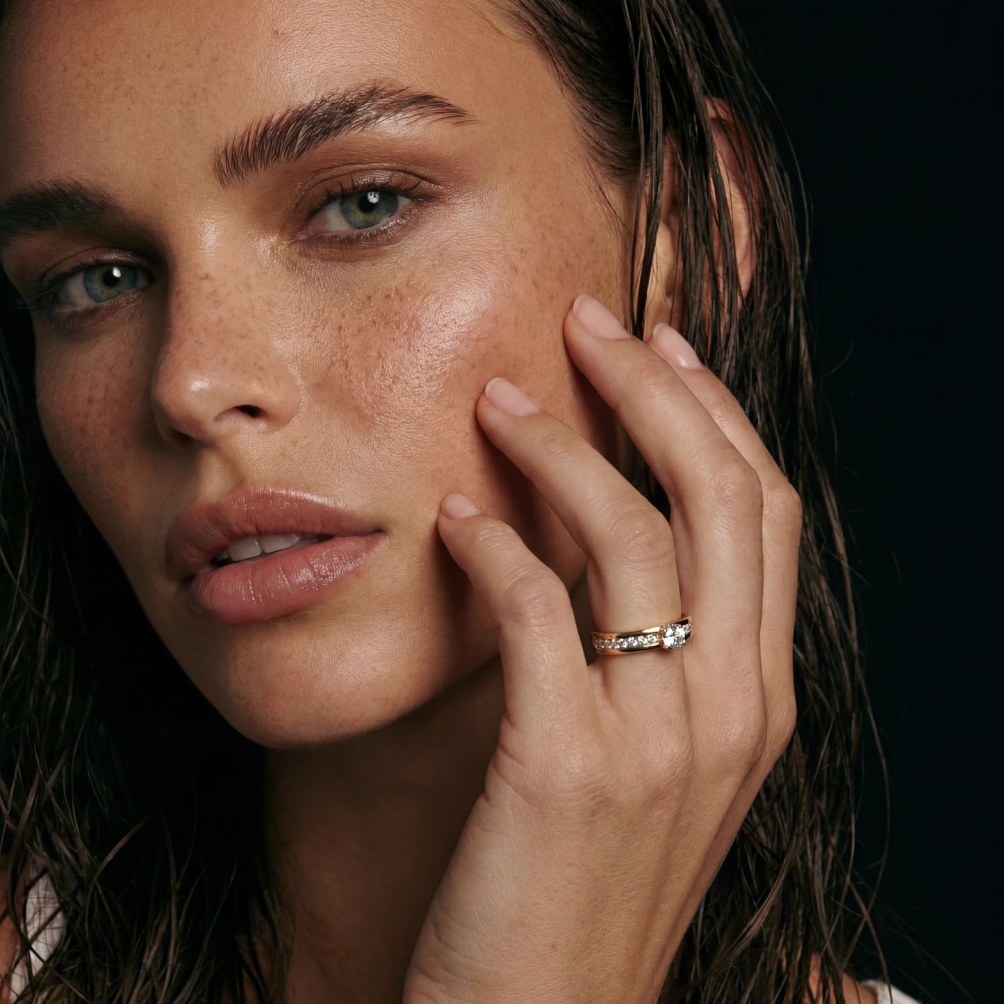 Eternal Promise Ring - 14K Gold Plated