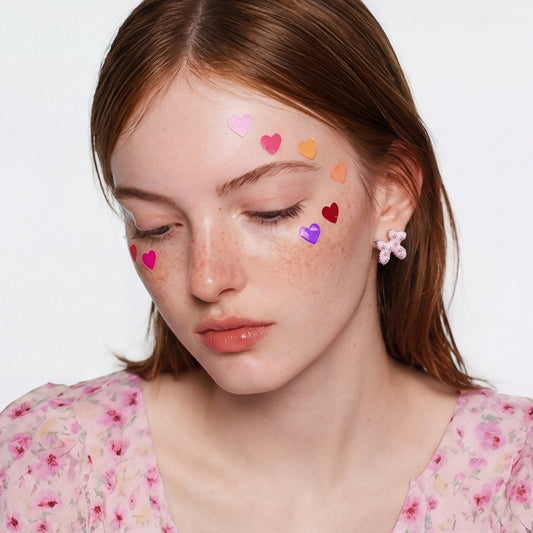 Lucky Clover Studs - White Gold Plated