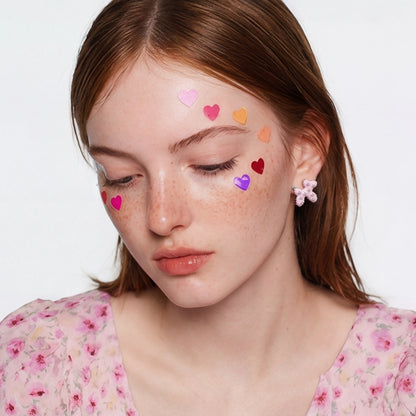 Lucky Clover Studs - White Gold Plated
