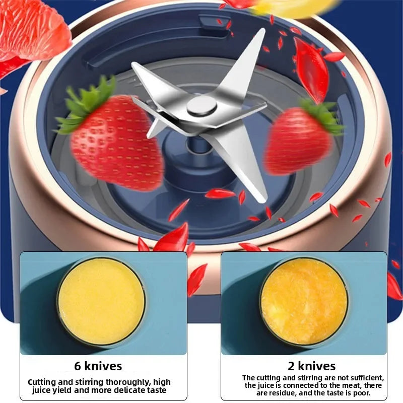 Mix & Go Mini Blender – Fresh Smoothies Anytime, Anywhere