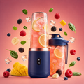 Mix & Go Reise-Mixer – Frische Smoothies jederzeit und überall